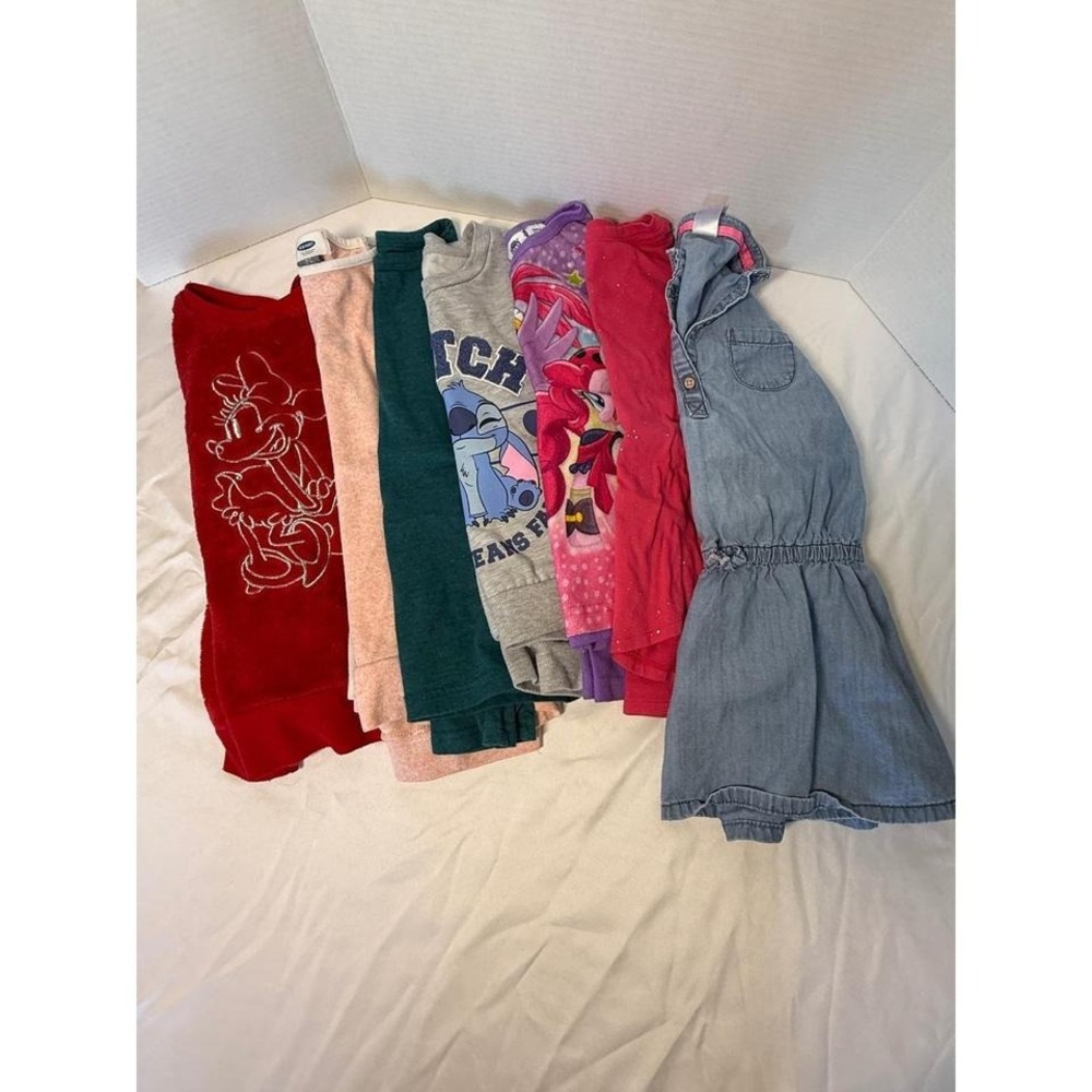 25 piece Kids Clothes Bundle Lot Girls Dresses Tops Shirts Variety size 6/6x - Picture 5 of 7